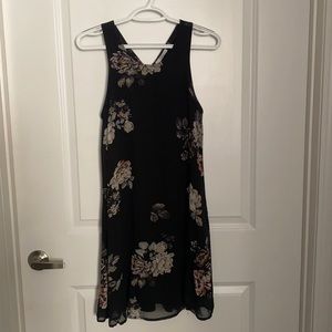 Boutique floral swing dress